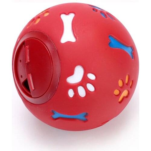 New Dog Toy Puzzle Ball Bite-Resistant Leaking Food Training Ball Dogs IQ Trainer Interactive Toys Teeth Cleaner Pet Supplies