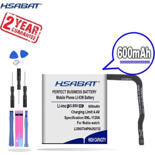New Arrival [ HSABAT ] 600mAh Li3905T44P6h292752 Replacement Battery for Nubia Alpha SW1002