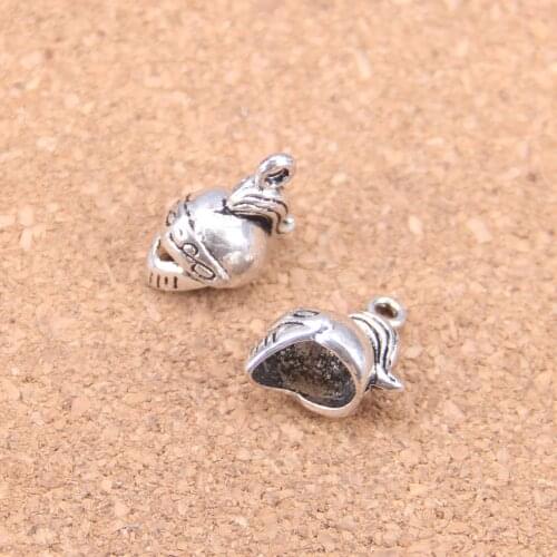 14pcs Charms soldier helmet 18x13x10mm Antique Pendants,Vintage Tibetan Silver Jewelry,DIY for bracelet necklace