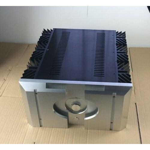 Full aluminum Chassis 160.5 PASS panel Power Amplifier Enclosure DIY Case