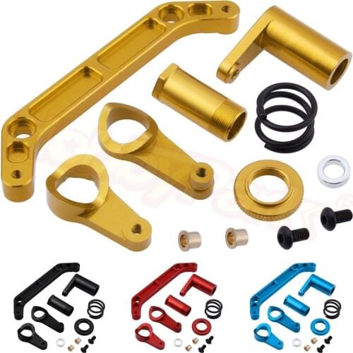 Aluminium Steering Servo Saver Complete Set EA1009 EA1011 for JLB Racing CHEETAH 1/10 Brushless RC Car Monster Truck Upgrade