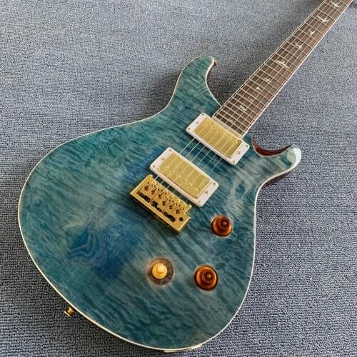 Custom Shop Flame maple top Electric Guitar China with gold hardware,free shipping190308