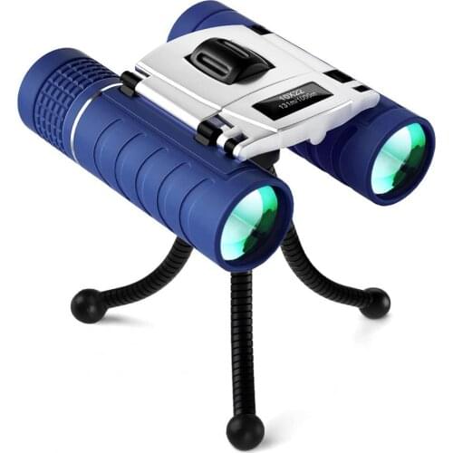 10x22 Professional HD Telescope 377m/1000m Phone Binoculars 10 Times Magnification BAK4 Micro Night Vision Telescope for Camping