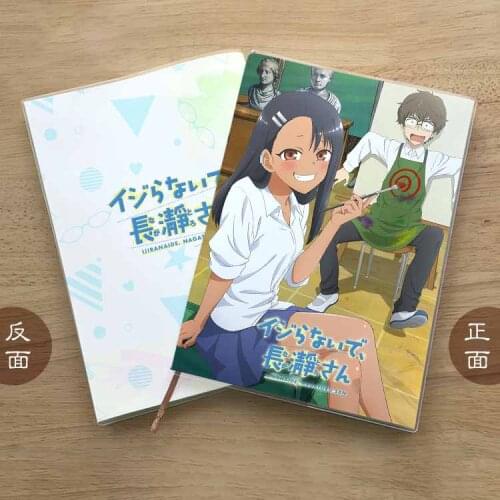Anime Don't Toy with Me Miss Nagatoro Hayase Student Notebook Eye Protection Notepad Cartoon Memorandum Book Xmas Gifts