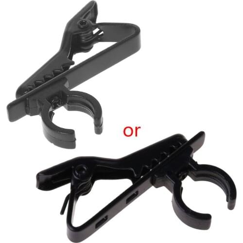Universal Microphone Lapel Tie Clip Mini Clamp Portable Used For T-shirt Collar M2EC