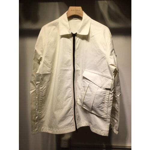 Spring Mens Thin Tooling Jacket