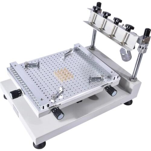 1PC High precision screen printing machines Solder paste SMT printing manual printing and screen printing machine
