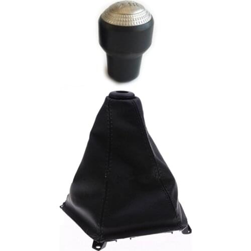 5 Speed Gear Shift Knob Lever and Gear shift boot 437112C200LK 846402E000 for Hyundai Tucson 2004-2006