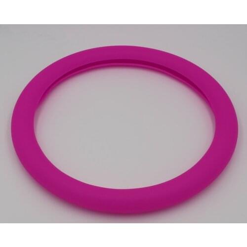 1pcs Universal Car Styling Texture Soft Car Steering Wheel Cover Car Silicone Steering Wheel Glove Cover Automobiles Accessories