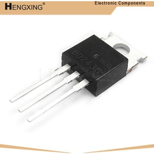 10piece BD243C BD243 TO-220 100V 6A new original In Stock