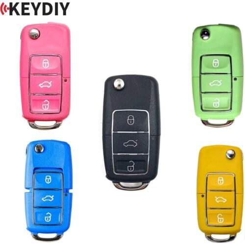 5pcs/lot KEYDIY B01 KD B series B01-3 luxury black green yellow blue pink 3 button remote control for KD900 URG200 KD-X2