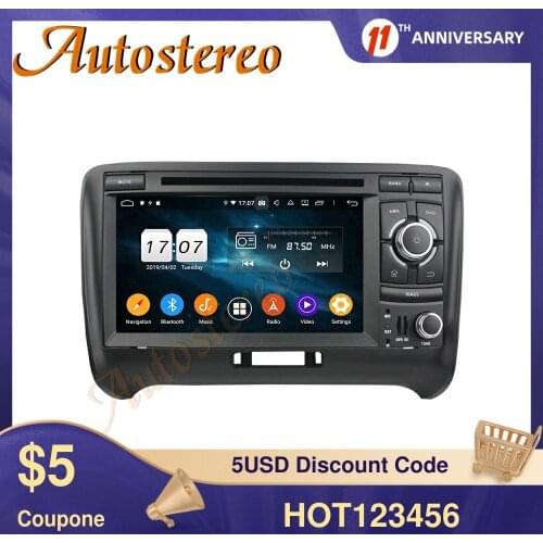 For Audi TT 2006-2014 Android 10 PX5/PX6 Car DVD Player Multimedia Player GPS Navigation Auto Radio Stereo Head unit ISP Screen