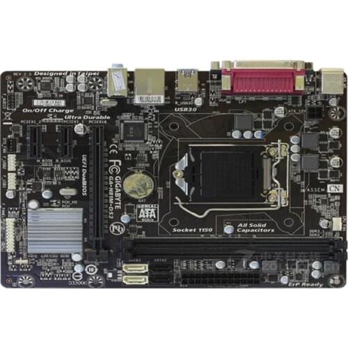 Gigabyte GA-H81M-DS2/D2H/SI lga1150 B85 motherboard MATX support 4790 not H81Z87 support I341704150i545904460 4770 G3240