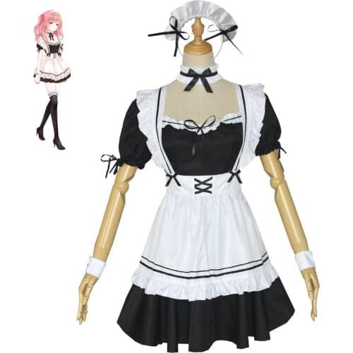 Game Miracle Nikki Cosplay Lolita Dress Anime Love Nikki Yoyo Girls Dancing Party Costumes Maid Outfit Uniforms