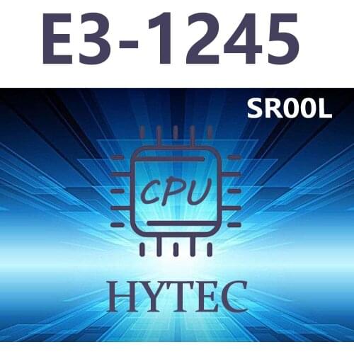 Intel Xeon E3-1245 SR00L 3.3GHz 4Core 8Thread 8MB 95W LGA1155 CPU Processor With Integrated Graphics