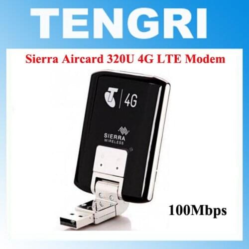 Orginal Unlocked Aircard Sierra 320U 100Mbps 4G LTE FDD 1800/2600MHz Wireless Modem 3G WCDMA USB Dongle Mobile Broadband