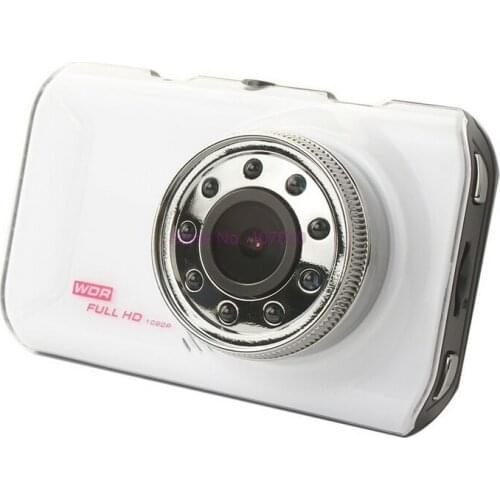 By DHL or Fedex 10pcs Car DVR 3 Inch Car Camera FHD 1080P WDR G-sensor Night Vision Video Recorder Dash Cam DVRs