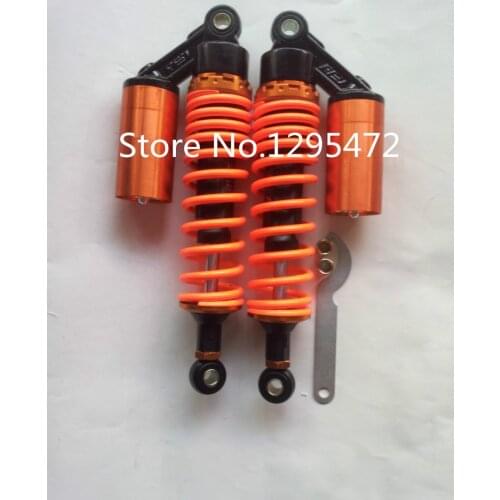 Red Universal 320mm 12.5" Motorcycle Air Shock Absorber 7mm spring Rear Suspension For Yamaha Motor Scooter ATV