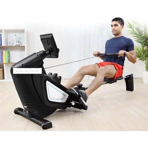 P436 Water Resistance Rowing Machine Home GYM Body Glider Magnetic Control Abdominal Pectoral Arm Training Fitness Equipment