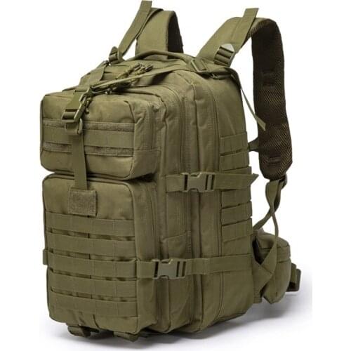 GAF 3 Days Outdoor Waterproof Camping Hiking Molle Army Assault Rucksack Bag Military Tactical Backpack