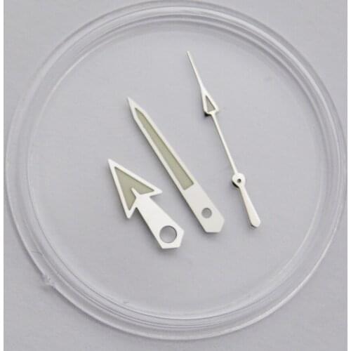 Watch parts Green Luminous Hands Fit NH35A NH35 NH36 movement Watch Hands
