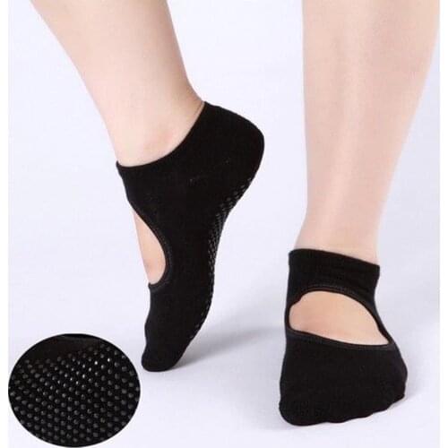 Women Breathe Socks Anti Skid Pilates Non Slip Short Socks Breathable Cotton Low Cut Casual sock