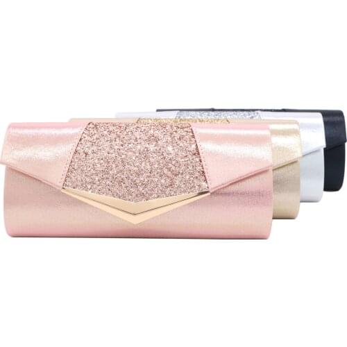 Crystal Sequin Evening Clutch Bags For Women 2021 Party Wedding Clutches Purse Female Pink Women Bags Pochette Mariage Sac Femme
