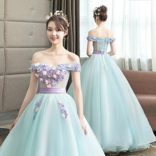 Long Sexy Quinceanera Dresses Strapless New Style Vestidos Vintage Ball Gown Party Prom Sweet 16 years Lace up back 3D Flower