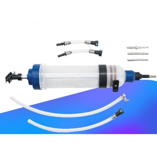 1.5L Oil Gearbox Diff Coolant Fluid Extractor Insertion Transfer Syringe 1500cc