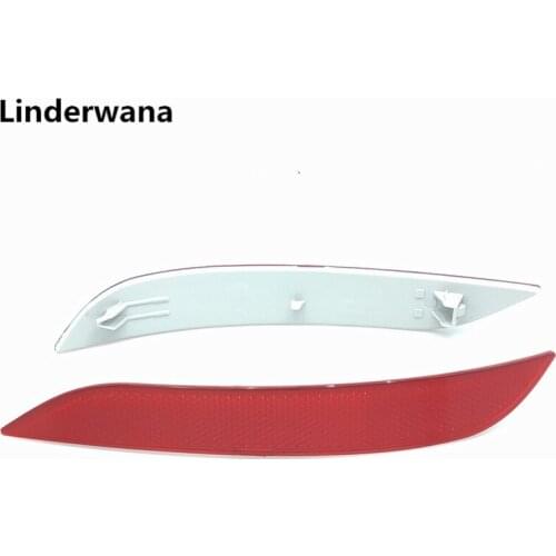 1 SET For BMW X1 E84 2010-2012 Reflector Fake Lights After Bumper Lamp Decorative Red 63 14 7 314 833 63 14 7 314 834