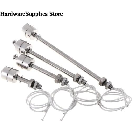 1Pcs Stainless Steel Float Switch Tank Liquid Water Level Sensor Double Ball Float Switch Tank Pool Flow Sensors