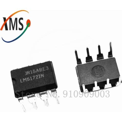 2PCS LM6172IN DIP8 LM6172 DIP LM6172I DIP-8
