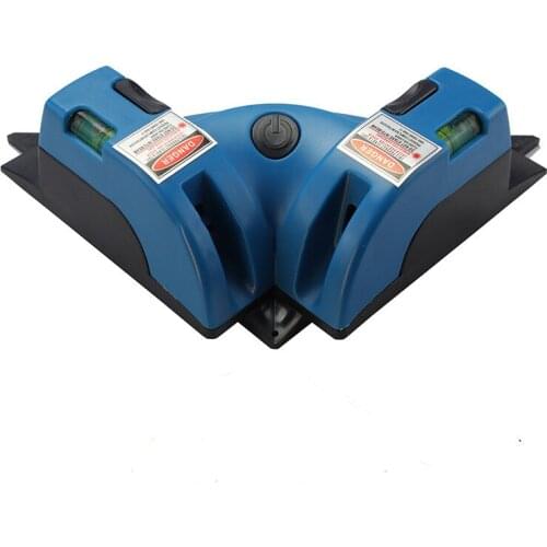 Infrared Laser Laser 90 Degree Right Angle Level, with Suction Cup, Effective Tool for Precise Alignment and Angle Lofting