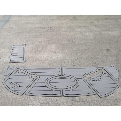 2010 Rinker Captiva 246 Bowrider Swim Platform Boat EVA Faux Teak Deck Floor Pad