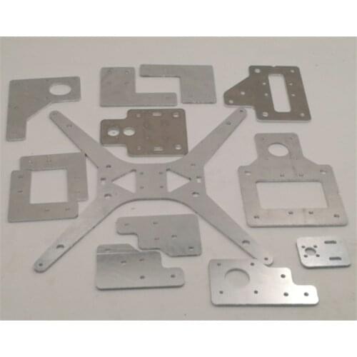 Funssor 3mm thickness aluminum Tarantula/HE3D steel aluminum plate upgrade parts kit for HE3D EI3 single extruder DIY 3D printer