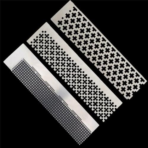 DIY Diamond Painting Tools Drawing Ruler Accessories Ruler Square Round Drill Diamond Embroidery Accessory Stainless Steel