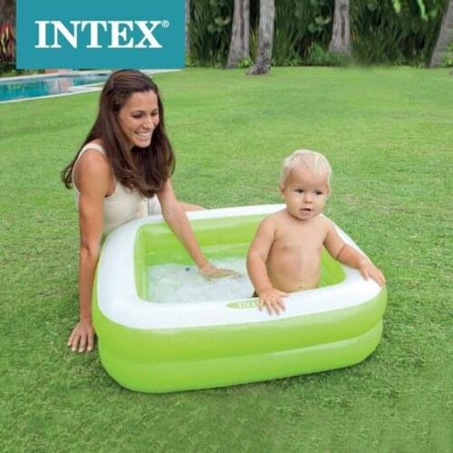 Intex Swimming Pool Inflatable Childrens Play Pool Indoor Baby Sand Pool Square Baby Ocean Ball Pool
