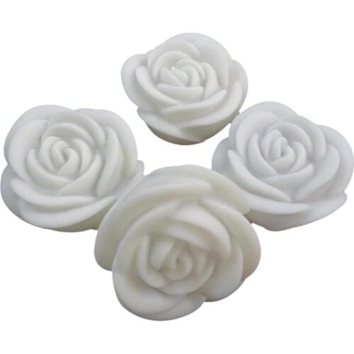 New Romantic Changing LED Floating Rose Flower Candle Night Light Wedding Decoration GQ