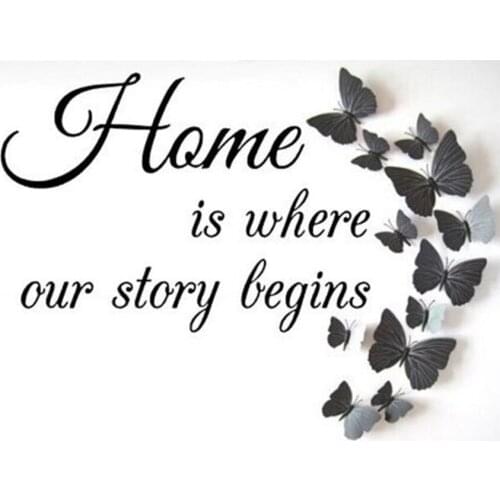 100% Full 5D Diy Daimond Painting Cross-switch Home Story Diamond Painting Square/Round Rhinestones Painting Embroidery