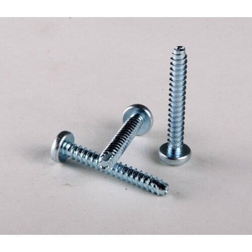 50PCS BT Type Cross Pan Head Self-tapping Screw Self-tapping Screws Hirao Slotted the Ball Shank Self-tapping M3 * 10