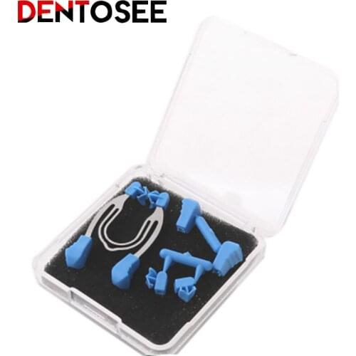 Dental Sectional Contoured Metal Spring Clip Teeth Matrix Ring Tools Lab Instrument