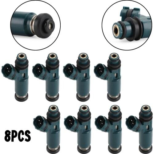 Artudatech 8pcs Fuel Injectors 23250-50040 Fit For Toyota Tundra 2000-2004 Lexus 4.7L V8 Car Accessories