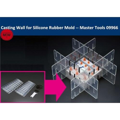 Trumpeter Master Tools 09966 Casting Wall for Silicone Rubber Mold Kit Model Accessories