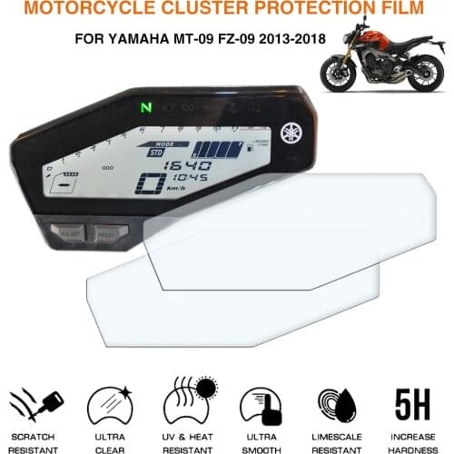 For Yamaha MT-09 FZ-09 Cluster Scratch Cluster Screen Protection Film Protector MT09 MT 09 FZ09 FZ 09 Motorcycle Accessories