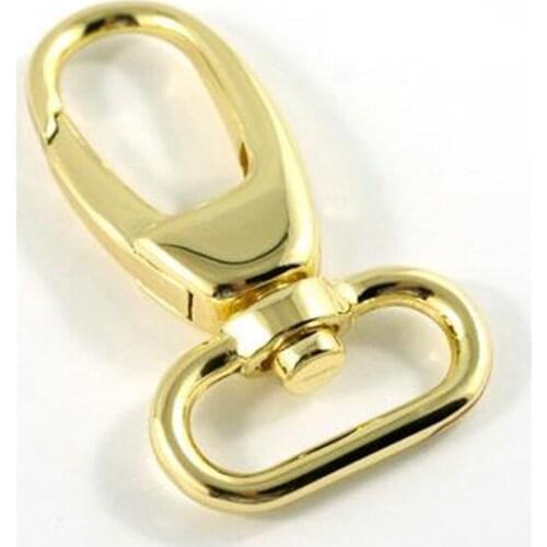 Gold / Nickel Lanyard Hooks swivel snap hook for 3/4 inch ( 20mm) strap 40 pcs/lot