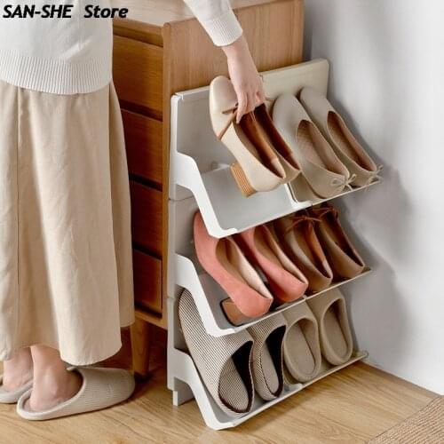1pcs Shoe Racks Living Room Convenient Shoebox Storage Shoes Rack Cabinet Organizer Shoes Shelf Organizer Zapatos