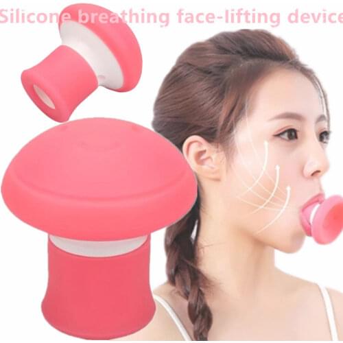 ABS Breathable Women Beauty Silicone Face-lift Skin Firming Anti-wrinkle V Face Shape Exerciser