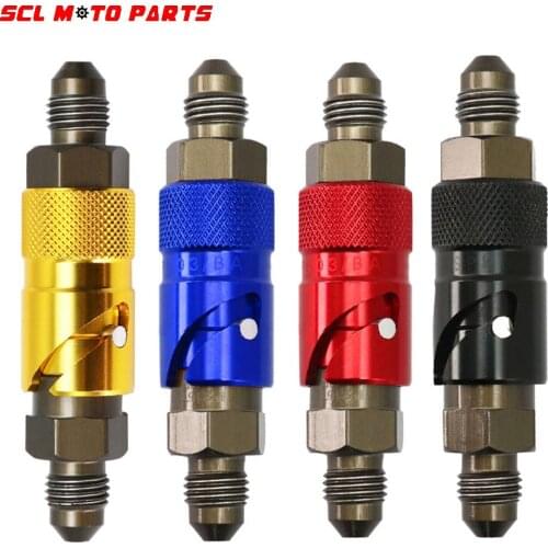ALconstar-Motorcycle AN3 Straight Brake Quick Removal Cover Disassembly Replace Brake Line Connector Oil Hose End Adaptor