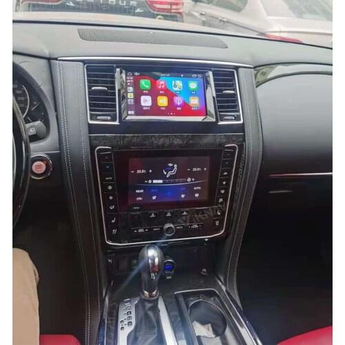Dual screen Android system Car Radio For Nissan Patrol Y62 2014-2020 auto stereo multimedia player Carplay autoradio head unit