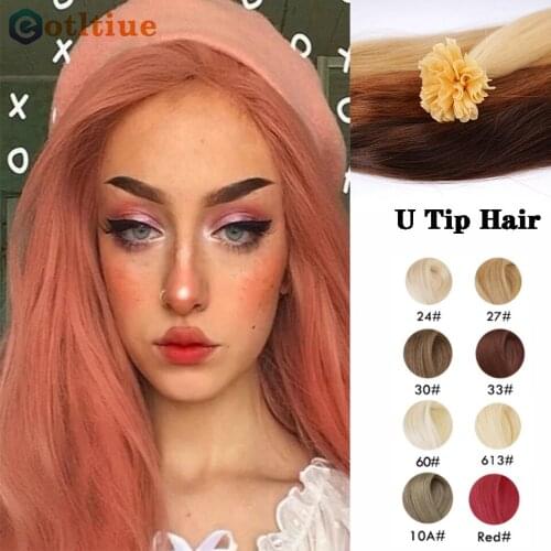 Искусственные пряди для наращивания волос Eotltiue China At AliExpress